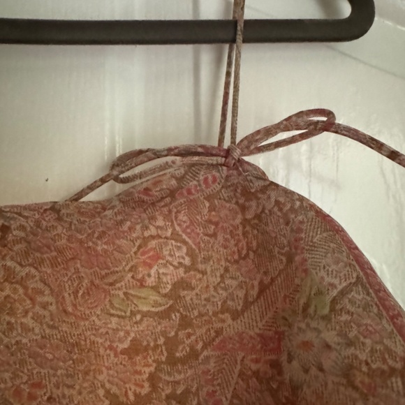 Floaty ethereal organza vintage gown, xs - Picture 3 of 7